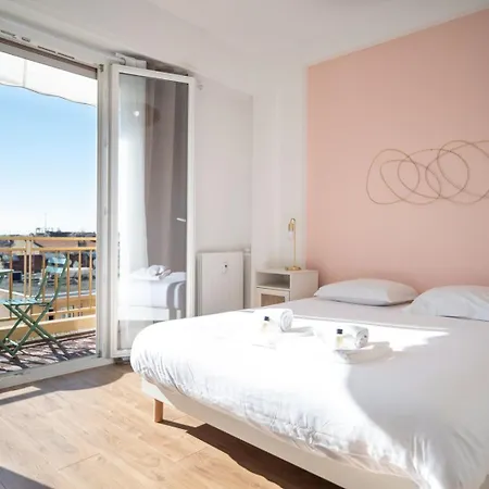 Guestready - Sejour Chic Et Lumineux Avec Balcon نيس